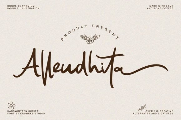 Allendhita Font Review: Elevating Campaign Visuals