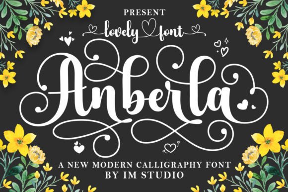 Anberla Font Review: Elevating Small Business Branding