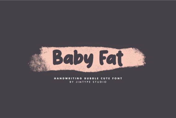 Baby Fat: A Playful Typeface for Modern Editorial Design