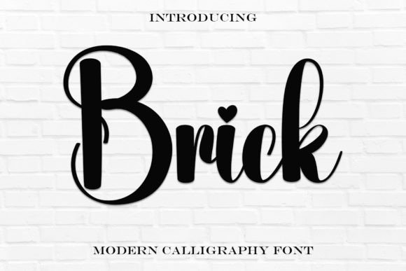 Brick: The Handwritten Font That Elevates Your Brand