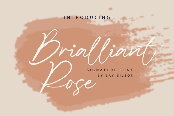 Brilliant Rose Font Review: Elevating Campaign Visuals