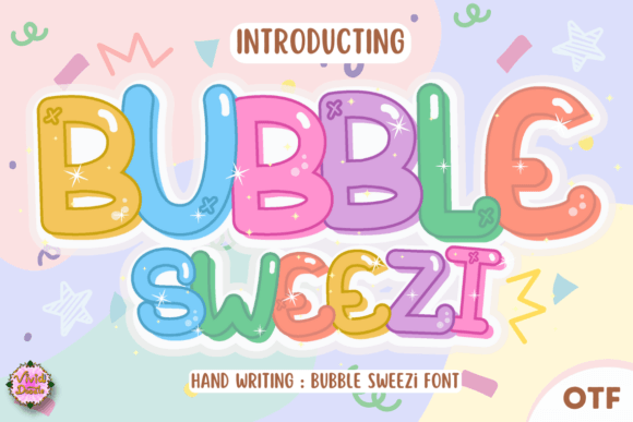 Bubble Sweezi: A Playful Typeface for Editorial Joy