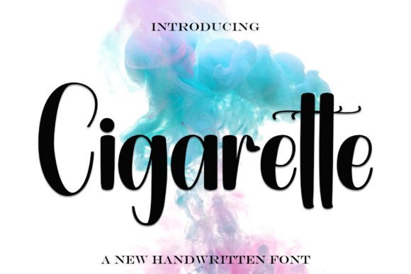 Cigarette Font: The Handwritten Typeface for Scroll-Stopping Brands