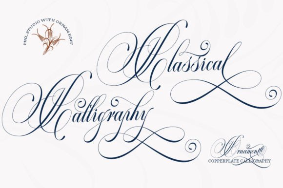 Classical Calligraphy: A Timeless Typeface for Editorial Design