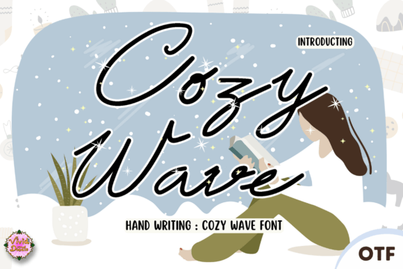 Cozywave: A Festive Script Font for Editorial Design
