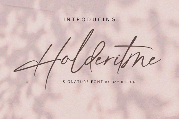 Elevate Editorial Design with the Holderitme Typeface