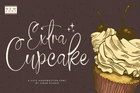 Extra Cupcake Font: A Sweet Typeface for Web Design