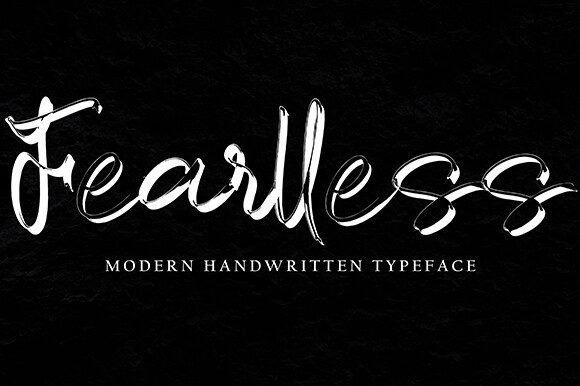 Fearless Font: A Bold Typeface for Handmade Brands