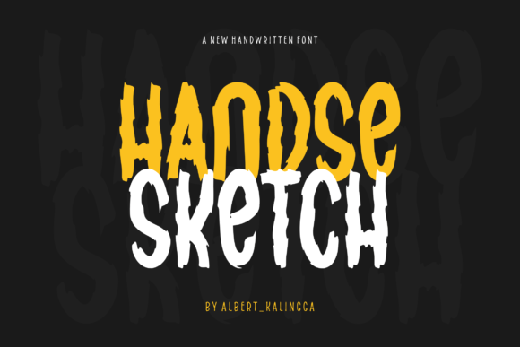 Handse Sketch: A Friendly Typeface for Editorial Design