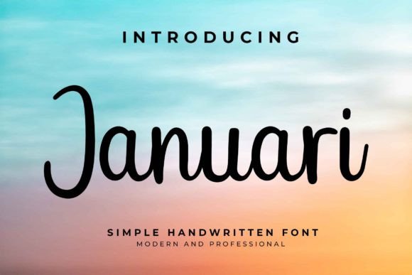 Januari Font Review: A Handwritten Typeface for Social Campaigns