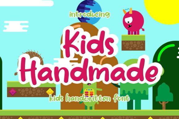 Kids Handmade Font: The Perfect Typeface for Crafters