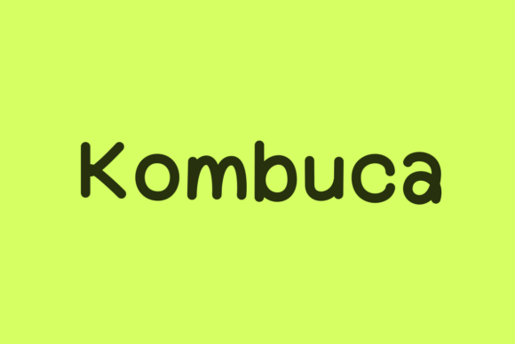 Kombuca Font Review: A Casual Script for Modern Web Design