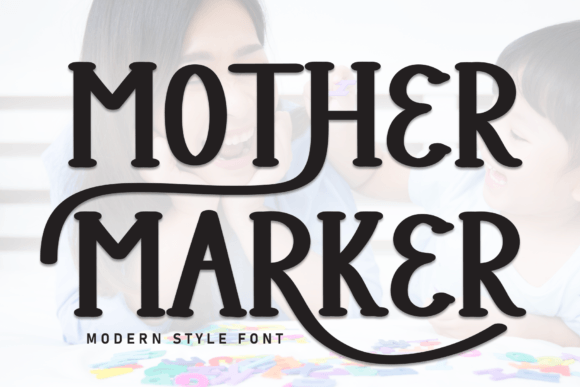 Mother Marker: A Handwritten Font for Editorial Design