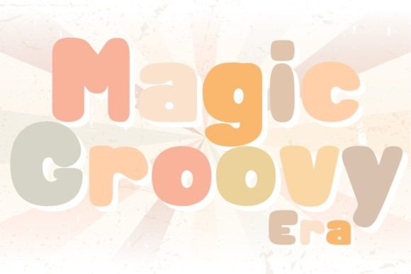 Revive Retro Vibes with the Magic Groovy Era Typeface