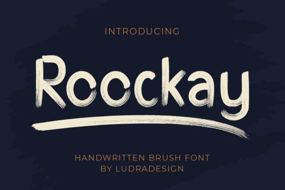 Roockay: A Modern Handwritten Typeface for Bold Campaigns