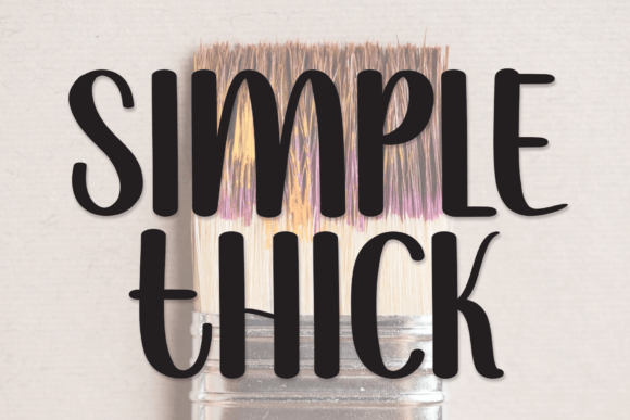 Simple Thick Font Review: A Friendly Handwritten Typeface for Brands