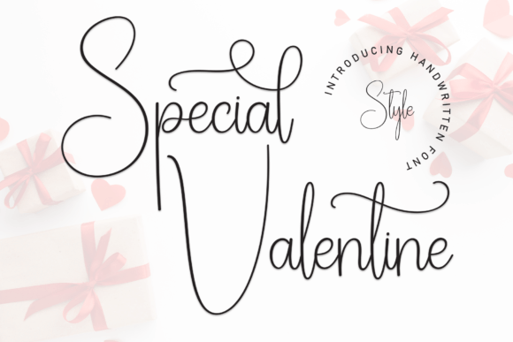 Special Valentine: A Handwritten Font for Small Business Branding