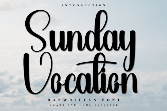 Sunday Vocation: The Festive Typeface for Scroll-Stopping Designs