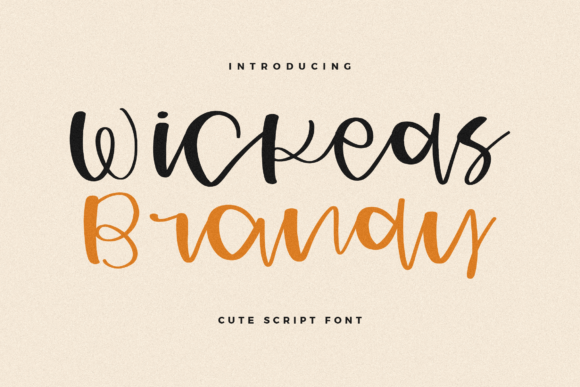 Wickeds Brandy: A Script Font for Modern Web Design