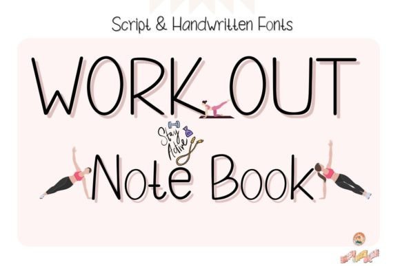 Workout Note: The Handwritten Font for Bold Marketing